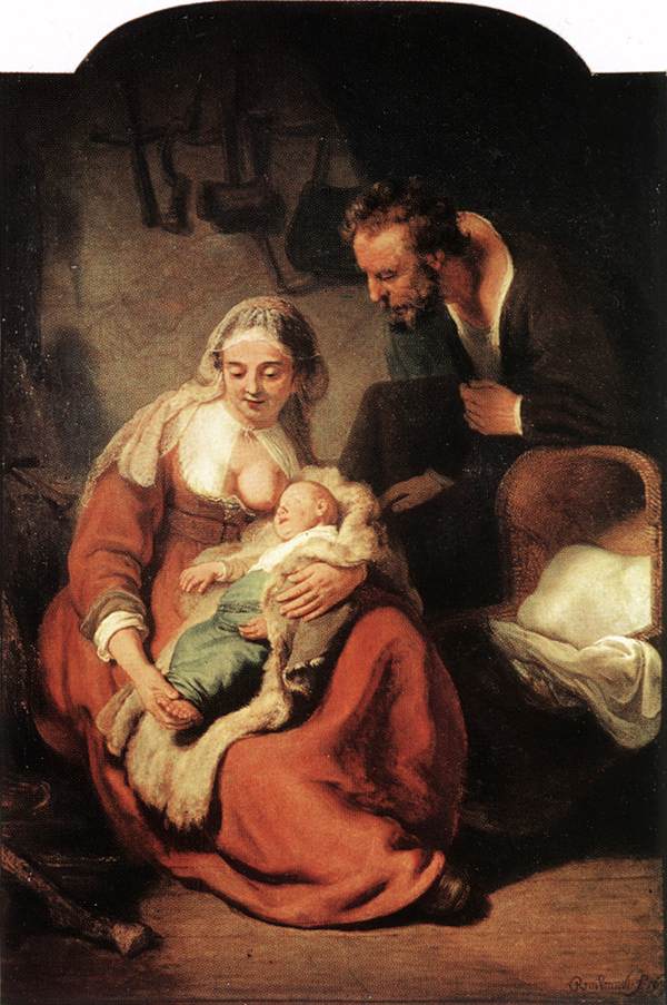 Rembrandt, Sacra famiglia