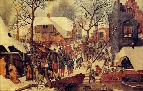 Bruegel il Vecchio, L'adorazione dei Magi sotto la neve