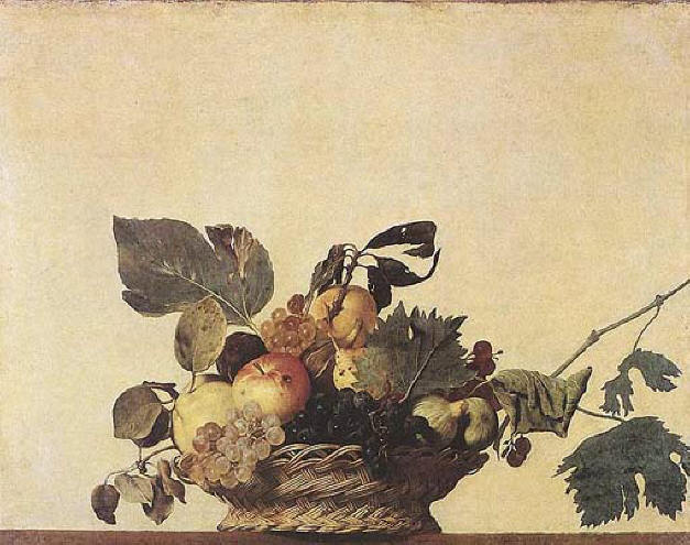 Caravaggio, Canestra di frutta